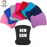 Repose-poignet ergonomique en mousse à mémoire de forme pour souris d'ordinateur, PC Gaming - Conception à trous de massage - Repose-poignet pour souris