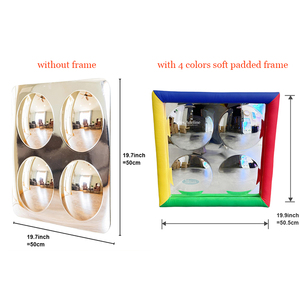 Panneau de miroir sensoriel à cadre souple, miroir convexe en acrylique distordissant pour salle de thérapie aux besoins spéciaux - Product Image 3