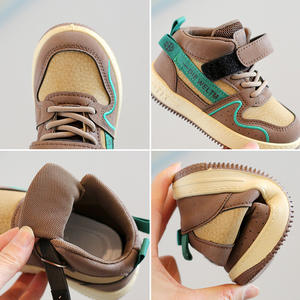 รองเท้ากีฬาเด็กเด็กชายและเด็กหญิง อบอุ่น เป็นมิตรกับสิ่งแวดล้อม พื้นรองเท้านุ่มกันลื่น ระบายอากาศได้ดีทุกฤดูกาล - Product Image 6