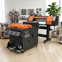 Imprimante DTF intégrée certifiée Allprint 60 cm A1 24 pouces avec sécheur à secoueur pour usine de T-shirts OEM