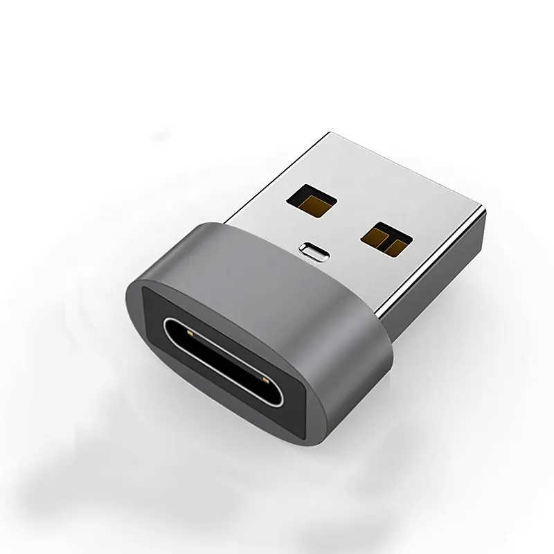 Высокоскоростное Зарядное устройство USB 2,0 для передачи данных Штекерный разъем к USB-адаптеру типа C
