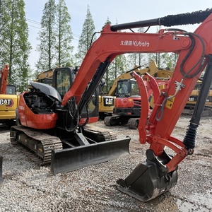 High Quality Used Kubota KX080-4A 8Ton <b>Mini</b> Crawler Excavator Second Hand Hydraulic Digger with Blade & <b>AC</b> KX155 KX163-5 KX165 - Product Image 2