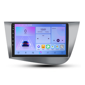 REAKO Android Radio de coche para <span class=keywords><strong>Seat</strong></span> <span class=keywords><strong>Leon</strong></span> 2 <span class=keywords><strong>MK2</strong></span> 2005-2012 reproductor de vídeo Multimedia GPS Carplay <span class=keywords><strong>pantalla</strong></span> - Product Image 1