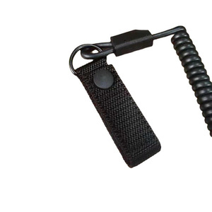 Retractable <b>Spring</b> Safety Tether Lanyard with Quick Release Carabiner for Outdoor Equipment AntiLost Securing - Product Image 3