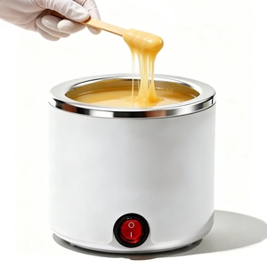 Chauffe-cire électrique pour l'épilation, chauffe rapidement, 2 niveaux de réglage, utilisation domestique, pot à cire dépilatoire, salon de beauté - Product Image 1