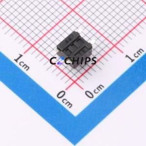 ZX-QC4545-5.0TP Tactile Switch SMD-4P,4.5x4.5mm Switch Single Pole Single Throw Round Button 2.6N Vertical Mount - Product Image 2