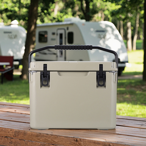 25L hiện đại PE cứng cách điện ngoài trời cắm trại Cooler rotomolded <span class=keywords><strong>Ice</strong></span> ngực tùy chỉnh nhựa xử lý cho các tính năng nhiệt lon - Product Image 1