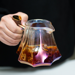 แก้วเปลี่ยนสีรุ้งพร้อมฐานยกสูง ชุดดริปเซรามิกมืออาชีพ เครื่องชงกาแฟแบบ<span class=keywords><strong>เท</strong></span>หรูหรา - Product Image 2