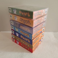 Cartouche de jeu N64 rétro neuve USA Pokem0n Bleu/Cristal/Rouge/Argent/Jaune, boîte Nintondo 64 sans manuel, ABS de haute qualité