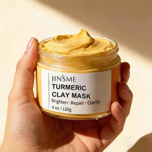 Mascarilla de Barro de Cúrcuma de 120g con Vitamina C, Limpieza Profunda, Antioxidante, Iluminadora e Hidratante para Todo Tipo de Piel - Product Image 3