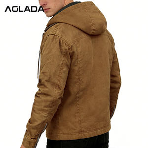 Giacche Invernali da Uomo Personalizzate, Camicie con Cappuccio dal Design alla Moda, Giacche Invernali Calde da Uomo - Product Image 3