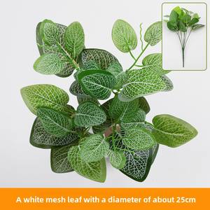 Colgante de pared de hierba a juego persa, decoración verde interior, accesorios de pared de plantas artificiales para fondo de balcón, vegetación - Product Image 6