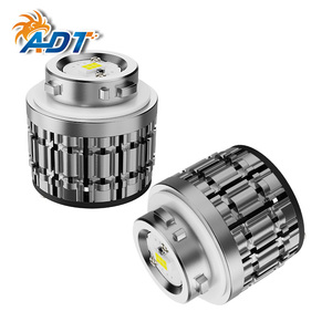 Feu Stop LED Voiture ADT Haute Puissance 40W, Puce 7035 LED Tout-en-un, Étanche, Double Couleur Jaune Blanc, Feu Antibrouillard LED Voiture - Product Image 1