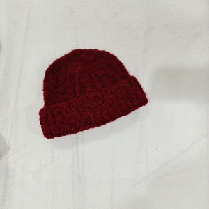 Gorro de punto unisex, cálido para invierno, resistente al viento, plegable, circunferencia de cabeza de 58-60 cm, gorro texturizado gris - Product Image 4