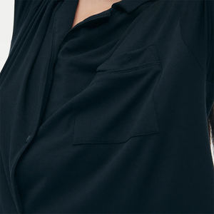 卸売 カスタムメイド レディース スリープウェア パジャマ シャツ ナイトガウン ゆったり快適 マタニティウェア - Product Image 5