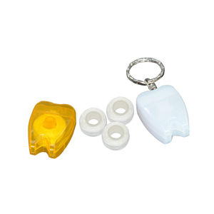 Promosyon hediye diş ipi diş ipi anahtarlık mumlu nane şekilli ipi - Product Image 2