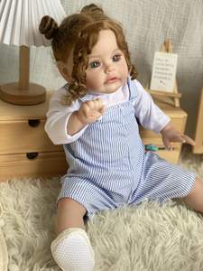 Girafe endormie à la main, vente en gros, maison africaine, tissu en latex, nouvelle poupée reborn adulte Nenuco 1/6 - Product Image 6