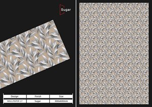 Azulejos de suelo y pared de porcelana esmaltada de 300x600mm, azulejo de mármol, acabado de cerámica, azulejos rústicos para sala de estar - Product Image 3