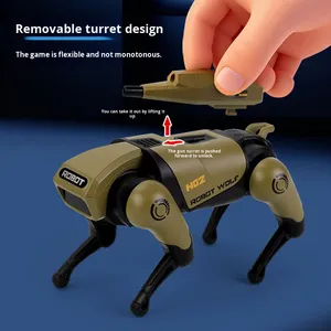 ของเล่นสุนัขหุ่นยนต์อัจฉริยะ ควบคุมด้วยรีโมทผ่านแอพ พร้อมกล้อง ไฟ และเสียงเพลง รองรับการตั้งโปรแกรม ระบบ AI รู้จำเสียง และแสดงท่าผาดโผน - Product Image 5