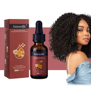 Agerios Best Organic Rosmarin extrakt Afro Frauen 4c Private Label Haarwuchs öl Serum für schnelles Haar wachstum