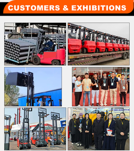 Недорогие мини-электрические вилочные погрузчики, портативные, 4-колесные, грузоподъемность 1, 2, 3 тонны, высота подъема 3000 мм, литий-ионная батарея, цена - Product Image 6