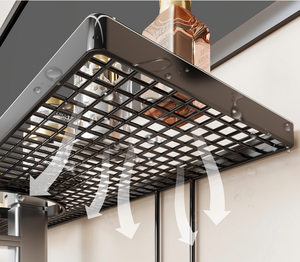 Organisateur d'évier en métal maillé à poser sur robinet, <span class=keywords><strong>étagère</strong></span> de rangement pour comptoir et meuble-lavabo - Product Image 3
