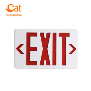 ABS 3W <span class=keywords><strong>prix</strong></span> <span class=keywords><strong>de</strong></span> gros lumière <span class=keywords><strong>de</strong></span> sortie <span class=keywords><strong>de</strong></span> secours panneau <span class=keywords><strong>de</strong></span> sécurité industrielle commerciale éclairage d'incendie rechargeable - Product Image 4