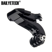 Aksesoris Kamera Aksi Wifi untuk Gopro Hero 9 8 7 6 5 4 J Hook Buckle Torso Belt Helmet Mount Base Yi 4 K SJCAM SJ4000
