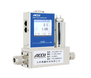 ACCU ACU20FD-M เครื่องควบคุมการไหลของมวล/มิเตอร์วัดการไหลของอากาศ/ก๊าซ แบบหน้าแปลน 0-50C 2SCCM-6000SLM RS485/4-20mA - Product Image 3