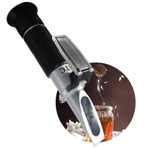 Refractometer Honey 10-32% for Honey Moisture Tester with ATC Ideal for Honey Maple Syrup and Molasses Bee Keepin