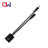 Détecteur de mouvement infrarouge IR à balayage manuel DC 12V 24V 60W 100W 8A, interrupteur automatique réglable ON/OFF pour bande LED et armoire
