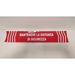 Pegatina DE SEGURIDAD reflectante promocional de 10x50cm, se mantiene visible y segura en condiciones de poca luz - Product Image 1
