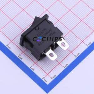 SS21-BBNNG2-S2-R Rocker Switch Through hole Component (THT) Switch 21mm 15mm Concave Bend Without - Product Image 1