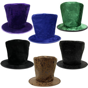 Chapeaux Hauts Colorés d'Halloween, Chapeaux <span class=keywords><strong>de</strong></span> <span class=keywords><strong>Magicien</strong></span>, Chapeaux <span class=keywords><strong>de</strong></span> Scène Rétro pour Gentlemen, Accessoires <span class=keywords><strong>de</strong></span> Fête et <span class=keywords><strong>de</strong></span> Spectacle - Product Image 3