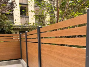 Cercas Decorativas de WPC <span class=keywords><strong>para</strong></span> Paisajismo, <span class=keywords><strong>Madera</strong></span> Compuesta <span class=keywords><strong>para</strong></span> Exteriores, <span class=keywords><strong>para</strong></span> Jardín, Perímetro, Muro de Delimitación - Product Image 5