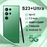 Nuevo Smartphone S23 Ultra 2026 de 7.3" 5G, 16GB+1TB, Doble SIM, Desbloqueado, Deca Core, Pantalla HD LCD de 120Hz, 108MP, Android 13, Carga Rápida