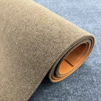 Tapis de sol décoratif moderne fabriqué à la machine, résistant à la saleté, pour intérieur et extérieur, 100% polyester, en rouleaux mur à mur