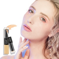 Correcteur de couleur haute définition personnalisé, maquillage liquide mat double embout, stylo correcteur, marque privée