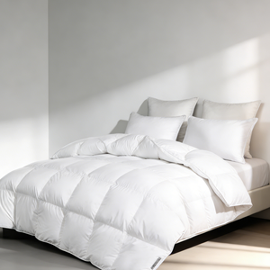 2026 Luxury <strong>Duvet</strong> Bedding Set Quilted Fluffy Goose Down <strong>Feather</strong> <strong>Duvet</strong> Queen Size White 5 Star Hotel <strong>Double</strong> Bed <strong>Duvet</strong> Wholesale - Product Image 1