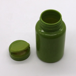 Botellas de medicina contenedor de plástico de HDPE blanco sólido 150cc claro Rusia, Canadá, Australia, Flip - Product Image 3