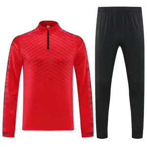 Chándal de fútbol para hombre 2023, camiseta de fútbol de calidad tailandesa superior, conjunto completo, traje de entrenamiento de fútbol