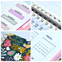 Planificateur de budget de mariage personnalisé de haute qualité 2025-2026 A4/A5 à spirales et à feuilles mobiles pour l'organisation de mariage et agenda quotidien