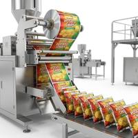 Film d'emballage automatique laminé BOPP/VMCPP imprimé sur mesure, qualité alimentaire, pour chips, snacks, bonbons, MOQ 100 kg, fournisseur d'usine