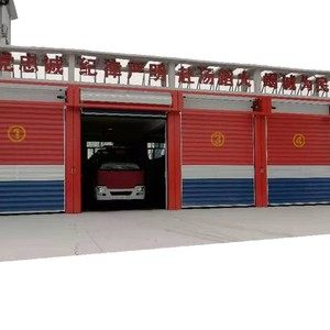 Portes de garage industrielles personnalisées, électriques, à levage vertical, fabrication Shandong, A2D, épaisseur de cadre 42 mm - Product Image 4