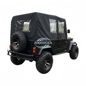 Vehículo Todoterreno Eléctrico 4x4 para Turismo, Vehículo Utilitario Tipo Jeep con Laterales Abiertos para Paseos y Transporte al Aire Libre - Product Image 5
