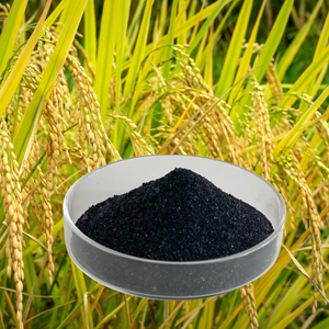 Bio-stimulant minéral en flocons, fulvate de potassium, <span class=keywords><strong>engrais</strong></span> stimulant la capacité antioxydante pour les aubergines, les courgettes, les gombo et les asperges - Product Image 6