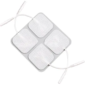 Bantalan elektroda medis Terapi Fisik berperekat kustom untuk puluhan bantalan pijat stimulator otot CE rohs - Product Image 1