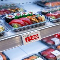 Etiqueta Electrónica para Estantes LEEKA ESL de Ultra Bajo Consumo Energético, Etiqueta ESL de 2.66 Pulgadas con Pantalla Electrónica para Hipermercados