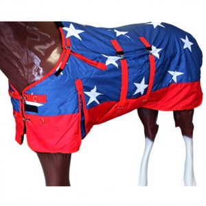 Equestrian Equipment Luxury Waterproof Horse Fly <b>Sheet</b> Breathable Mesh Rug Riding All Seasons Fly Protection Blanket Outdoor Use - Product Image 3