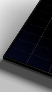 แผงโซลาร์เซลล์แบบสองหน้า All Black Bifacial Solar Panel Dual Glass N-Type Half Cut Cell 480W พร้อมขั้วต่อ EVO2 ราคาถูกจาก EU - Product Image 1